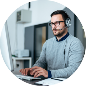 IT help desk technician providing remote support to NJ small business employee