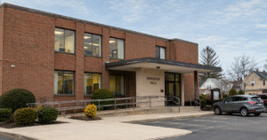 North Jersey borough hall building housing municipal offices and IT systems.